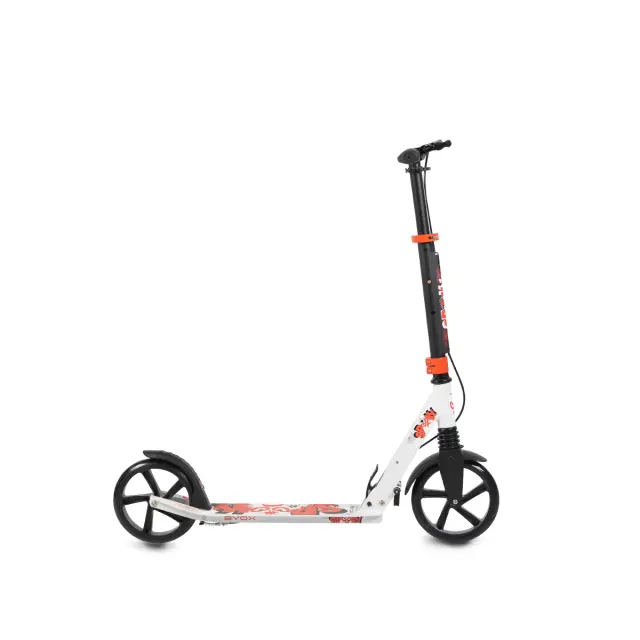 Byox Spooky White Πατίνι Scooter Αλουμινίου Με Αναδίπλωση Και Αμορτισέρ 3