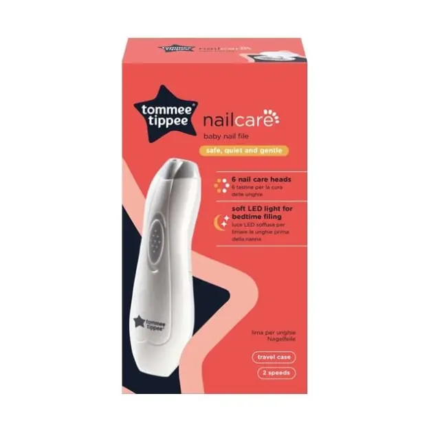 Tommee Tippee Ηλεκτρική Λίμα Νυχιών με 6 κεφαλές 1σετ