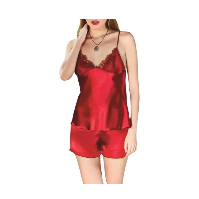 FMS Γυναικείο Νυφικό Babydoll 453, Χρώμα Σάπιο Μήλο - L