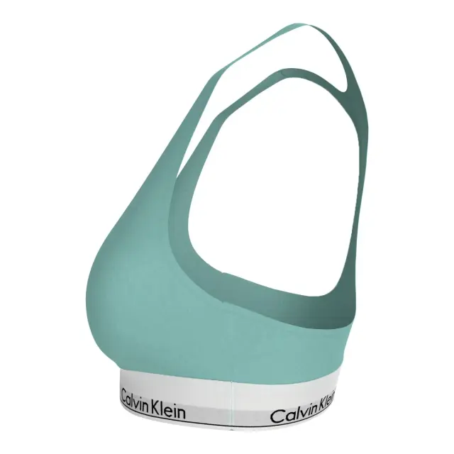 Calvin Klein Γυναικείο Μπουστάκι Unlined Bralette Modern Cotton, Χρώμα Beau Blue 3