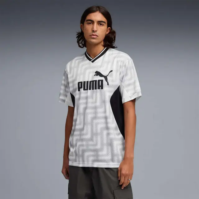 Puma Men's Essentials Block Relaxed Football Jersey Άσπρο 692194-02 (Puma)