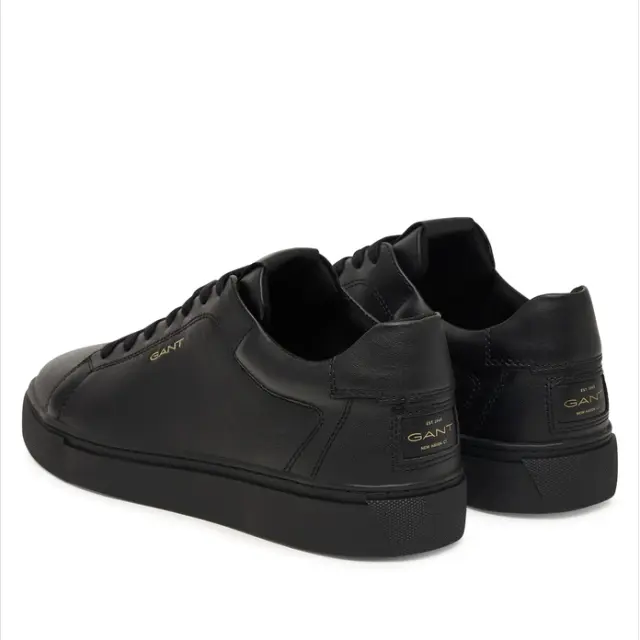 Ανδρικά Δερμάτινα Sneakers Gant Mc Julien 33631390-G021 Μαύρα Μαύρο - 41 3
