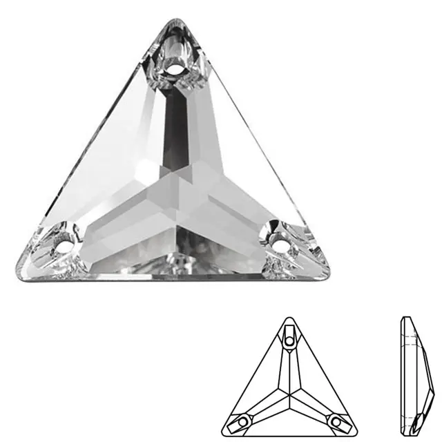 Swarovski Ραφτά 3270 Triangle Crystal 22mm - 2τεμ