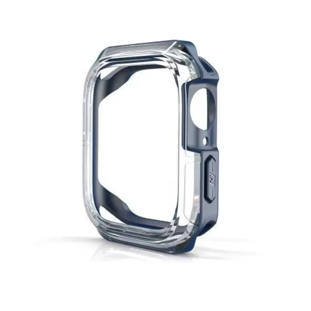 Θήκη TPU & PC Devia Apple Watch 7/ 8/ 9 45mm Shock Proof Sport Σκούρο Μπλε N62147