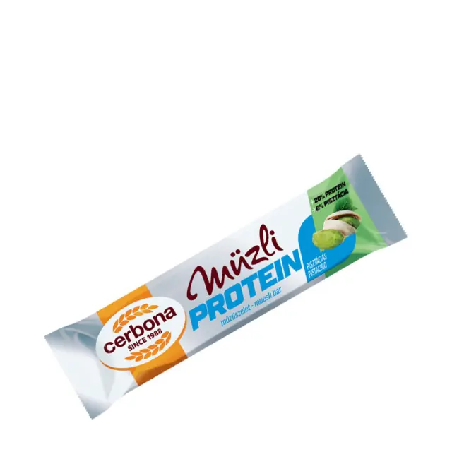 Cerbona Pistachio Protein Muesli Bar