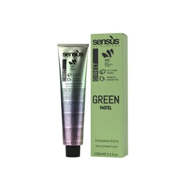 Sensus Direct Pastel Green 100ml - (άμεση βαφή πράσινο)
