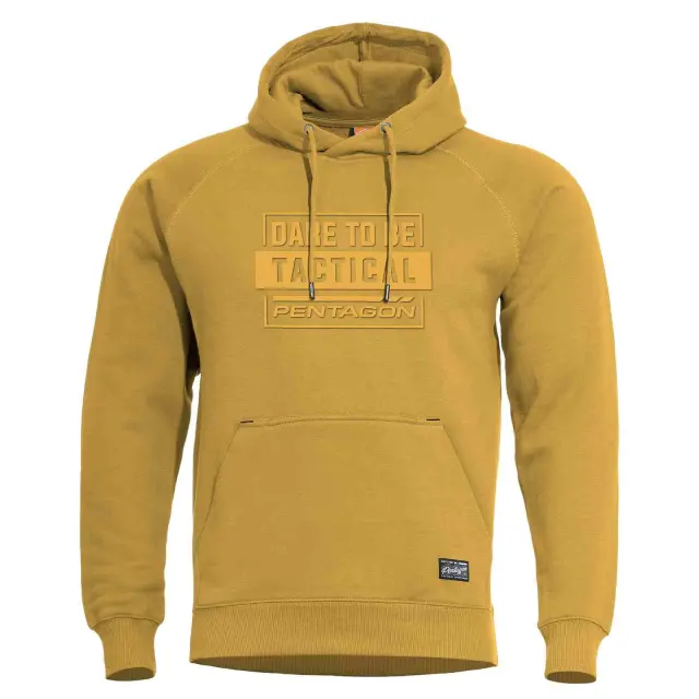 Pentagon Phaeton Hood Sweater DT-Μπλούζα Φούτερ για Καθημερινή Χρήση DT - 70-Τuscan Yellow-Κίτρινο