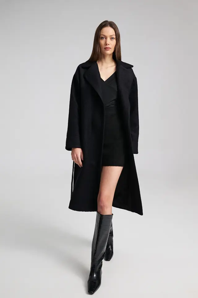 Κλασικό Παλτό με Ζώνη MELLIO COAT - L 2