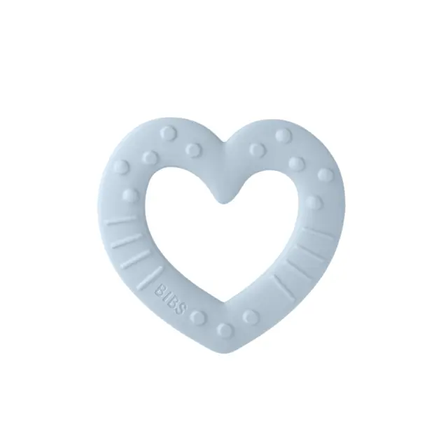 Μασητικό Οδοντοφυίας BIBS Heart Baby Blue