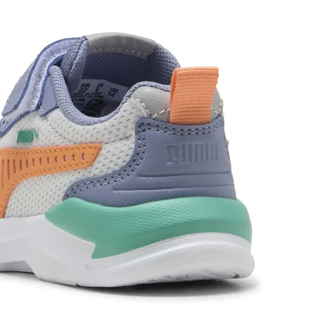 Puma X-Ray 3 LT Inf (401495-08) - Γκρί-Πορτοκαλί 2