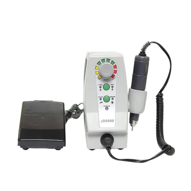 JSDA Επαγγελματικός Τροχός Νυχιών 85W JD5500 35000rpm με Πεντάλ - Nail drill 3694 2
