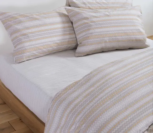 ΣΕΤ ΣΕΝΤΟΝΙΑ ΒΑΜΒΑΚΕΡΑ ΜΟΝΑ QUANTRO 170X270 NEF-NEF HOMEWARE GREY 2