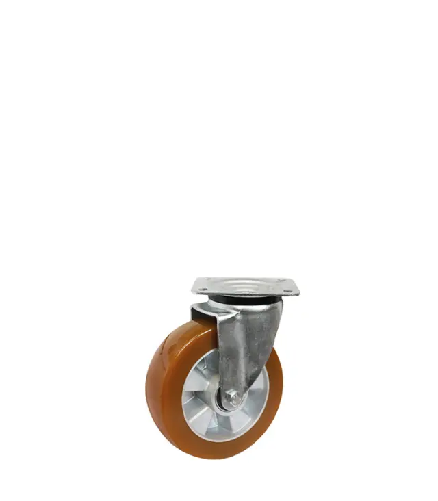 Variofit lpt-200.007 Τροχός Περιστρεφόμενος 92° Shore A για Φορτίο Βάρους ως 350kg