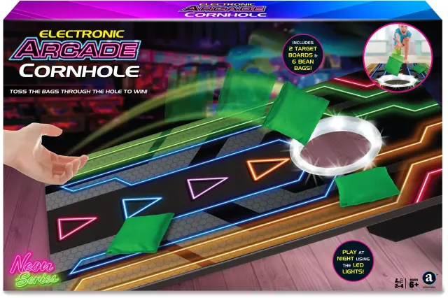 MAM Cornhole Electronic Arcade Neon Series 2