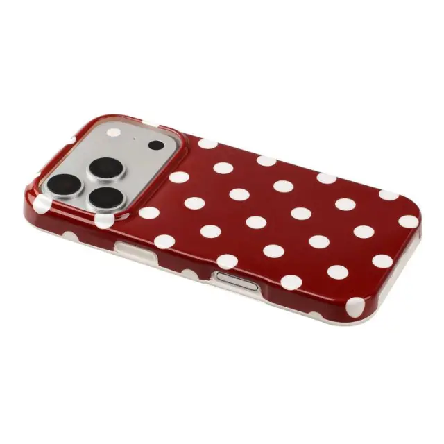 Retro Dots Θήκη για iPhone 18 Pro Max-Red OEM 2