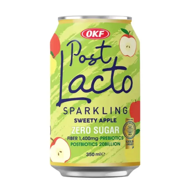 OKF Postlacto Zero Sugar Apple Cinn Spark 350ml