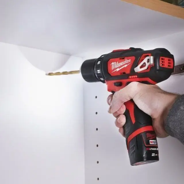 Milwaukee 4933441930 - Δραπανοκατσάβιδο Μπαταρίας 12V Li-ion, M12 BDD-0 (Χωρίς Μπαταρία + Φορτιστή) 2