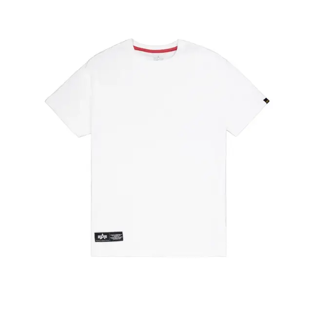 Basic Small Logo T-Shirt Navy Green | Alpha Industries 2