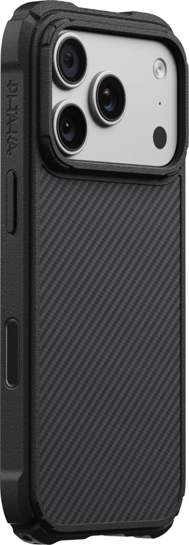 Pitaka Cairn Case, Black/Grey Twill - iPhone 18 Pro / 17 PRO