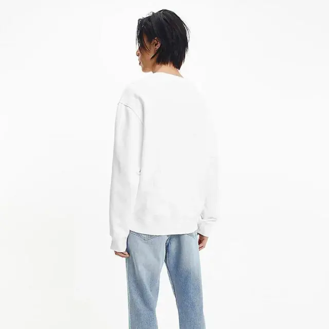 Calvin Klein - Ανδρικό Φούτερ Regular Fit J30J320044-YAF Λευκό - 2XL 3