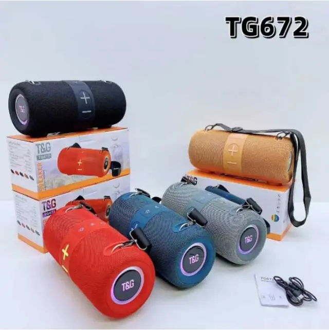 Ασύρματο ηχείο Bluetooth - TG672 - 260875 - Orange 2