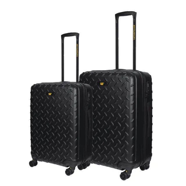 Βαλίτσα trolley Caterpillar μεσαία μεγάλη 83688-01 60/70cm μαύρο - Large, Medium