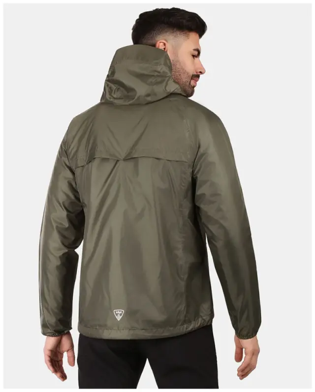 Αδιάβροχο Αντιανεμικό Μπουφάν Kilpi Unisex Jaluu-U Dark Green - 1U0180KI-DGN - XL 2