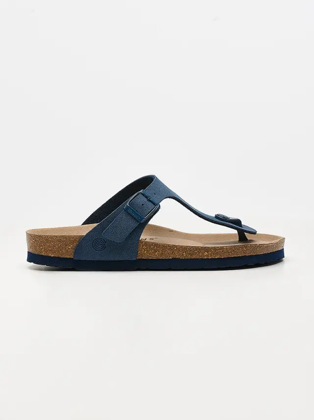 Genuins Πέδιλα Unisex HT Μπλέ GEN/ROSAS VEGAN NAVY 2