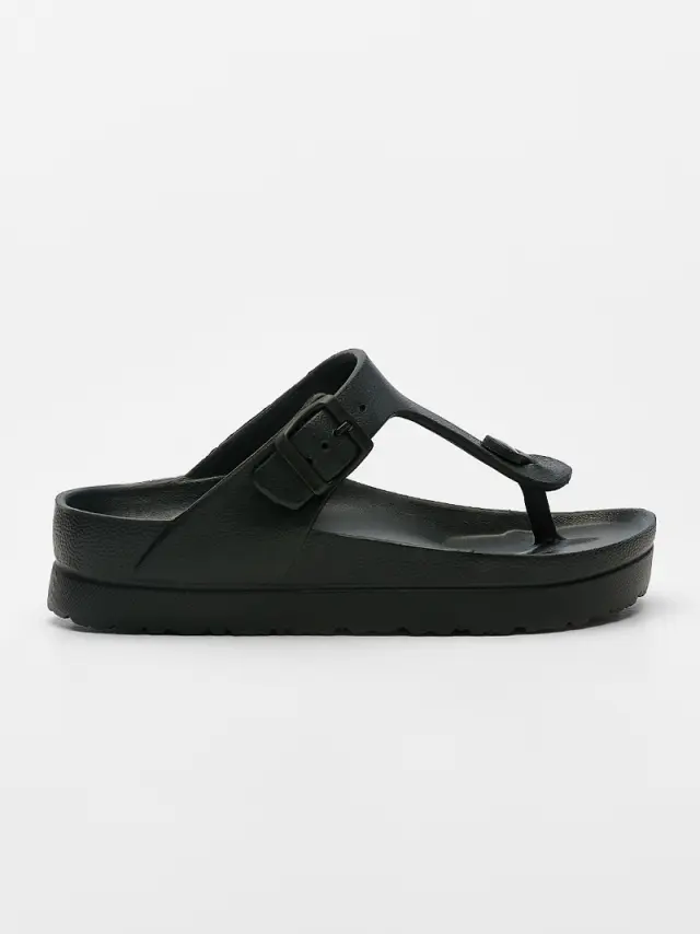 Sun&Fun Πέδιλα Γυναικείο Eva/Αδιάβροχο Μαύρο SAF/15524 BLACK 3