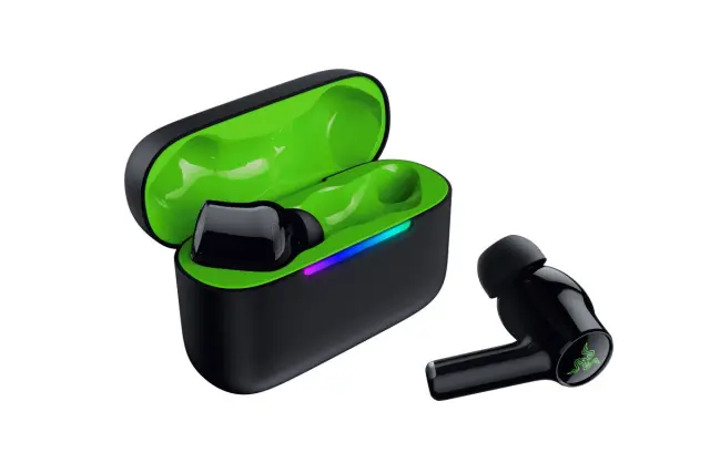 Razer Hammerhead V3 X HyperSpeed for Xbox /Playstation 5/PC Ασύρματα Gaming Earbuds 2.4GHz + Bluetooth 5.3, 35h, THX Spatial Audio, Chroma RGB, IPX4 – Μαύρα