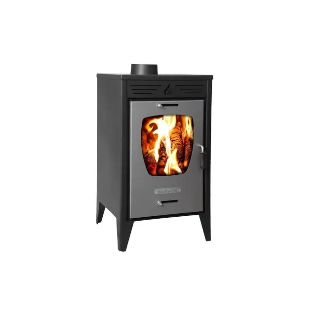 StarStoves Σόμπα Ξύλου από Ατσάλι ST212 14.1kW Μαύρη
