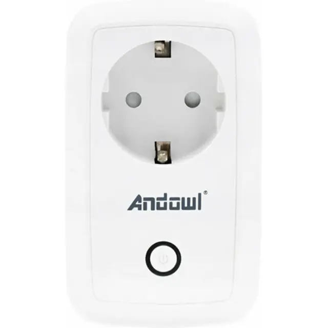 Andowl Q-A224 Μονή Εξωτερική Πρίζα Ρεύματος Wi-Fi Λευκή 3