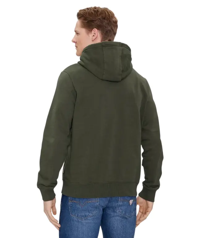 Napapijri - Ανδρικό Φούτερ Balis Hood NP0A4FQV-GE4 Πράσινο Σκούρο - 2XL 3