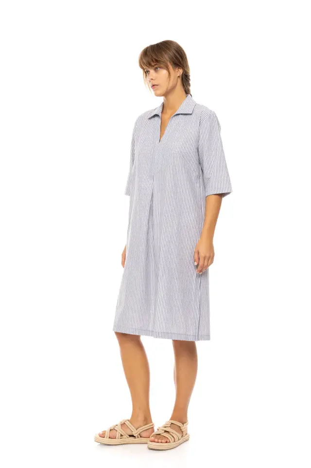 Beachwear Denim Stripe B639 Type Pink Label 2