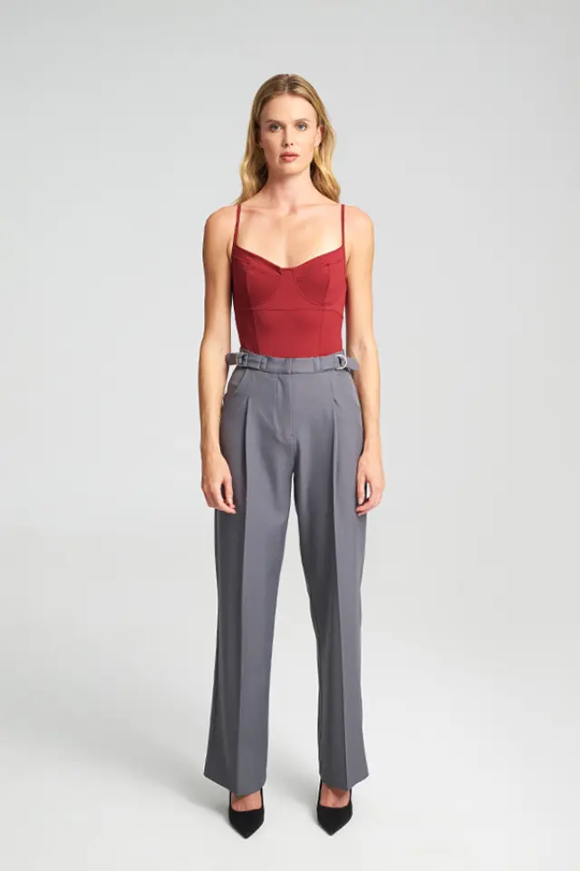 Παντελόνι Wide Leg με Ζώνη KENDRA Trousers - XS 2