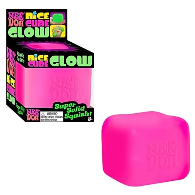Needoh Nice Cube Glow In The Dark Πράσινο 24078HY