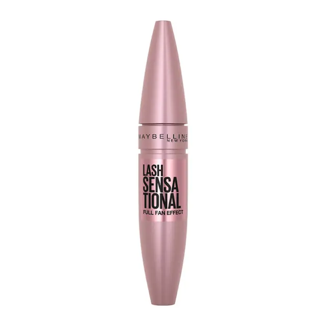 Maybelline Lash Sensational Full Fan Effect Mascara για Όγκο + Καμπύλη Black 9.5ml (6324124)