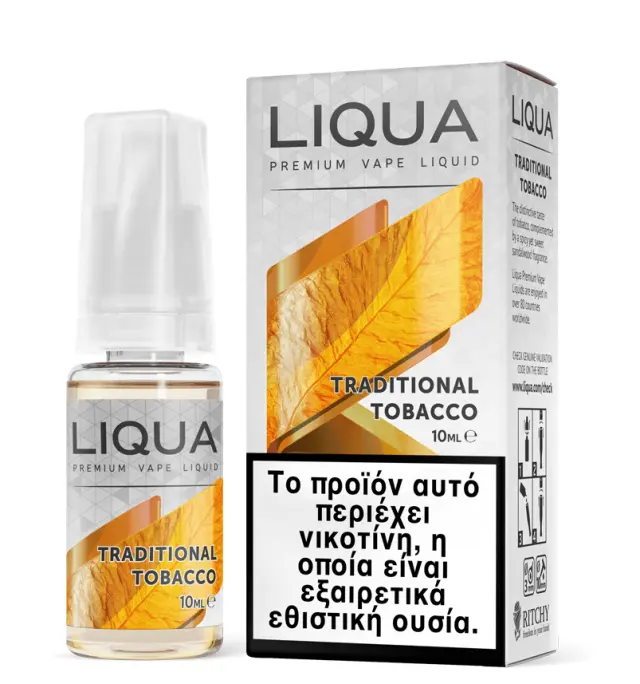 Traditional Tobacco 10ml - Liqua 3mg
