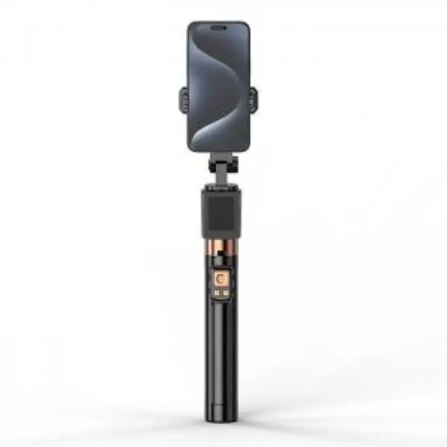 Bluetooth selfie stick με τηλεχειριστήριο και αποσπώμενα ring lights 3