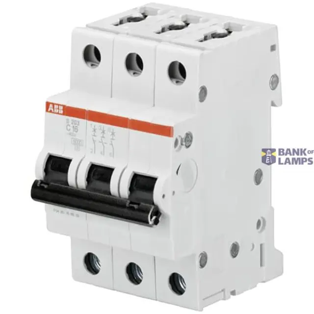 S203-C16 Miniature Circuit Breaker - 3P - C - 16 A