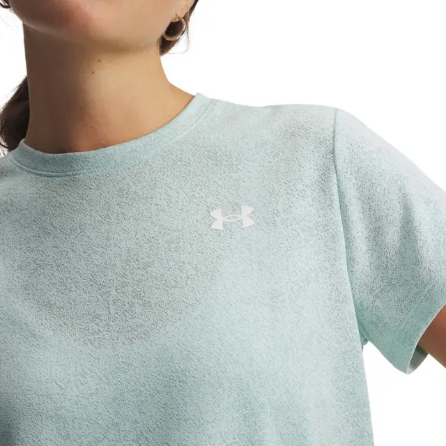 Under Armour Women's Tech Pixelate Shortsleeve T-Shirt Μέντα 6012302-703 (Under Armour) 3