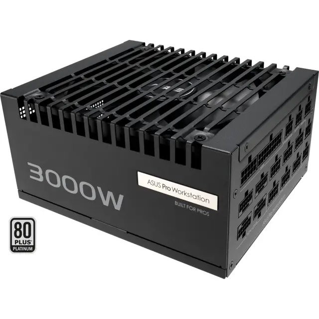 Asus PRO-WS-3000P (black, 4x 12-Pin High Power GPU, x PCIe, Kabelmanagement, 3000 Watt)