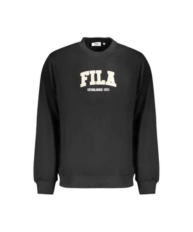 Fila - Ανδρική Μπλούζα Φούτερ Rifredi FAM1354-80010 Μαύρο 3