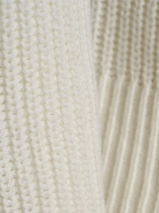 JORBRINK KNIT CREW NECK Cloud Dancer 3