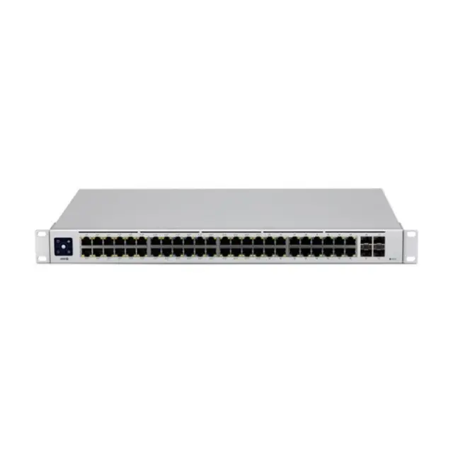 UbiQuiti Managed Switch L2 PoE+ 48Ports (1Gbps) 4Ports SFP (USW-48-POE) 2
