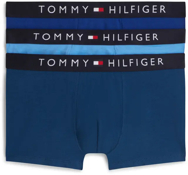 Tommy Hilfiger 3-Pack TH Original Logo Waistband Trunks σετ ανδρικό μπόξερ UM0UM03900-2