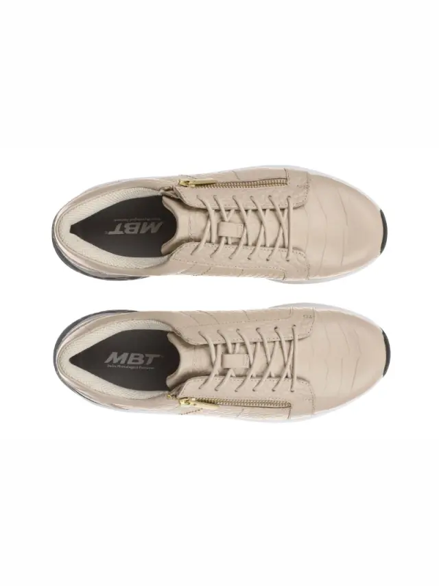MBT Sneakers Γυναικείο δέρμα Μπεζ MBT/FERRO BEIGE 3