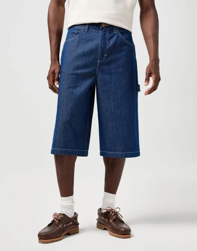 Wrangler X Casey Jones Ανδρικό SKATER Denim Shorts - Dark Blue - 29