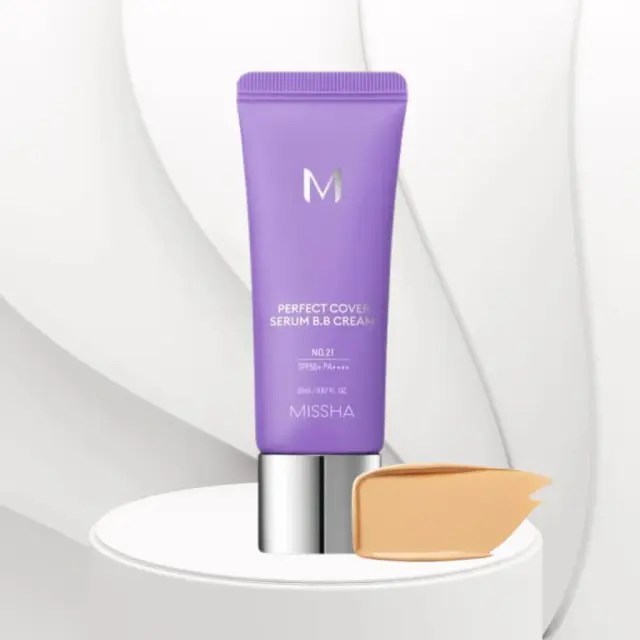 Missha M Perfect Cover Serum BB Cream #27 Honey Beige SPF50+ 20ml