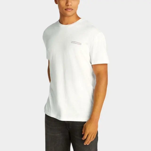T-Shirt Tommy Hilfiger DM0DM21303_YBL Εκρού - 2XL